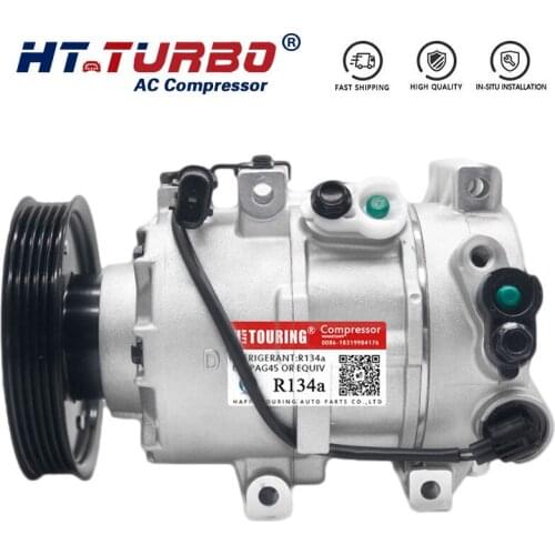 For 977011R100 97701-1R100 977011W600 97701-1W600 Auto AC Compressor For Hyundai Accent / Kia Rio 2012 2013 2014 2015 2016 2017