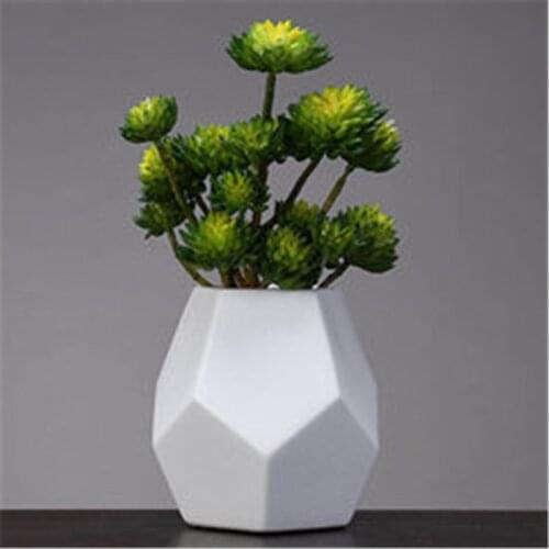 Small Desktop Succulent Plants Mini Cactus Concrete Planter Silicone Mold DIY Cement Pot Mould