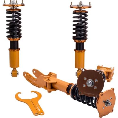 Coilovers Coilover Lowering Spring Kit for Porsche Cayenne S Sport Utility 4-Door 4.5L 2002-2010 Coil Spring Struts