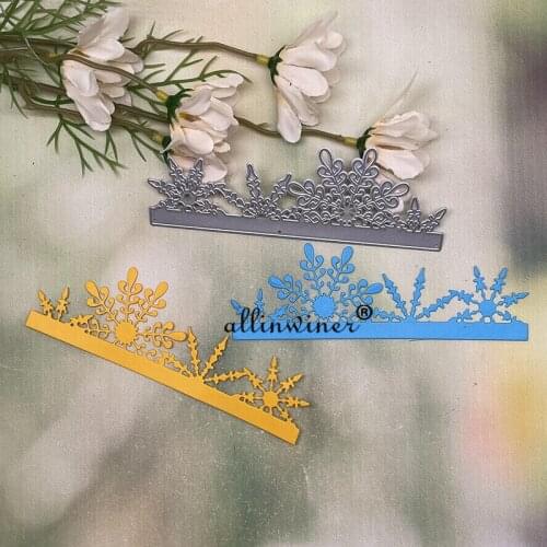 Snowflake edge Metal Cutting Dies Stencils Die Cut for DIY Scrapbooking Album Paper Card Embossing