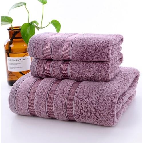 Premium Bath Towel Set,1 Large Bath Towels,2 Hand Towels, Hotel Quality Soft Cotton Highly Absorbent Bathroom Towels for Adults