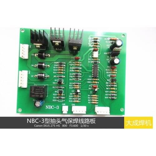 Gas control welding machine control panel NBC-3 improved tapped gas shielded welding circuit board