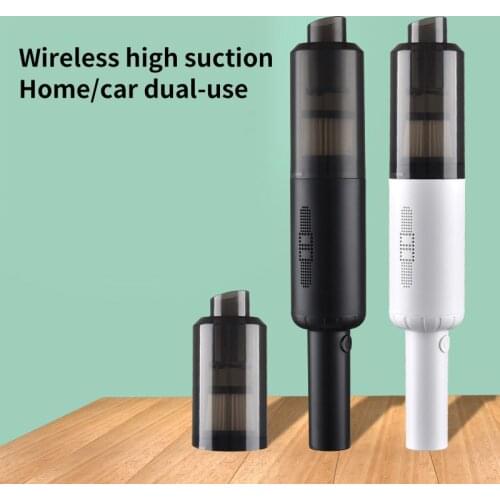 Car Vacuum Cleaner Wireless 120W 6000PA Strong Suction Power Handheld Cordless Dry & Wet Dual Use Vacuum Cleaner for Home Car