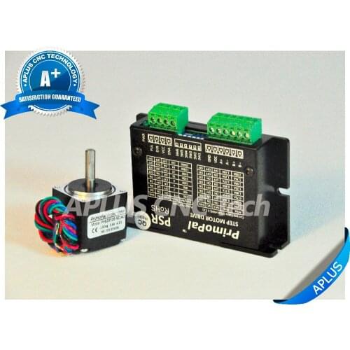 NEMA 11 Stepper Motor (6.36oz-in/28mm/0.6A) + Stepper Motor Driver PSR4020
