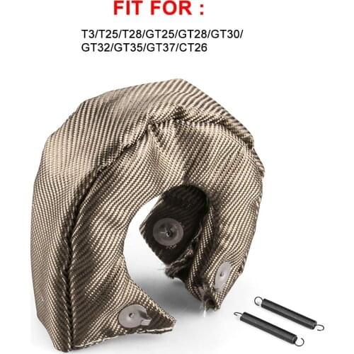 TITANIUM turbo heat shield fit t2 , t25 ,t28 , gt28 , gt30 , gt35, and most t3 turbine housing turbo charger