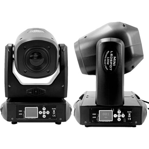 Moving Head Lights LED 120W Beam Spot Wash Gobo 5 Face Roto Prism Super Bright Dj Disco Light Stage Light