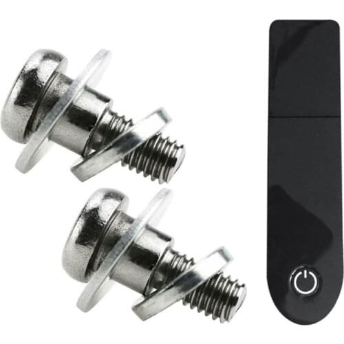 Dashboard Protection Shell BT Cover with Electric Scooter Rear Wheel Fixed Bolt Screw