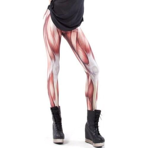 Women Galaxy Leggings Black Muscle Mermaid printed Leggings pants Leggins Free Shipping GL-45