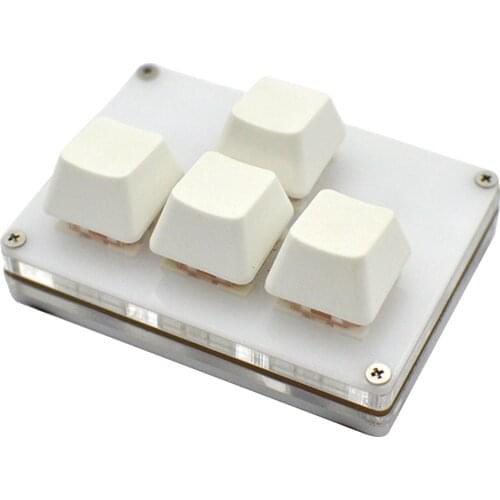 4-key Mini Keyboard Arrow Keys Up, Down, Left, Right WASD USB Mechanical keypad DIY Custom Shortcuts
