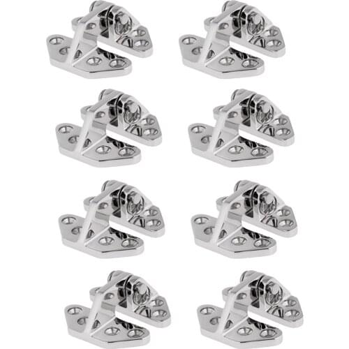 8Pcs Boat Door Hatch Hinge With Removable Pin - Marine 316 Stainless Steel
