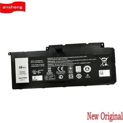 High Quality F7HVR battery for DELL Inspiron 15 7000 series-7537 17 7737 062VNH G4YJM T2T3J 4ICP5/67/90 14.8v 58wh