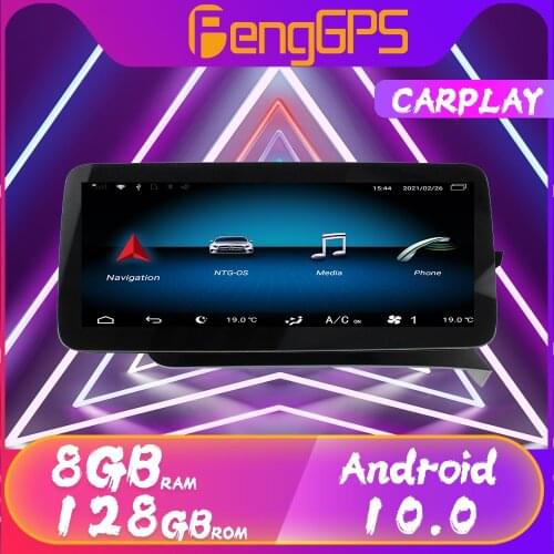 128G Android 12.3" PX6 DSP For Benz GLK X204 2011+ Car DVD GPS Navigation Auto Radio Stereo Video Multifunction CarPlay HeadUnit