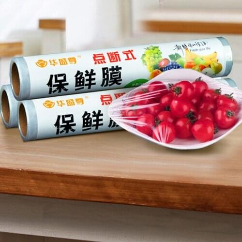 Big Roll Plastic Wrap Roll High Temperature Household Point Break Beauty Salon Food Storage Zero Dechet Kitchen Supplies ED50BX