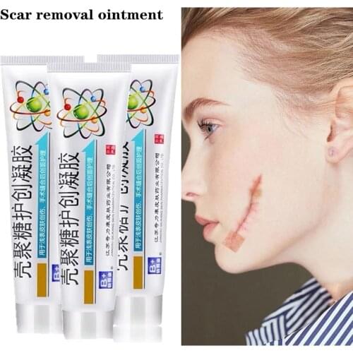 Chine Herb Acne Scar Removal Cream Removes Stretch Marks Acne Face Gel Whitening Moisturizing Smoothing Body Skin Care Cream 3pc