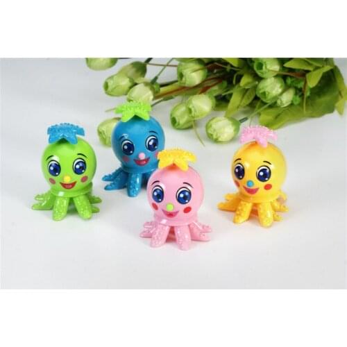 Childrens Toys New Strange Cartoon Small Chain For Octopus Wind-up Unisex Animal Plastic Special Offer 2021