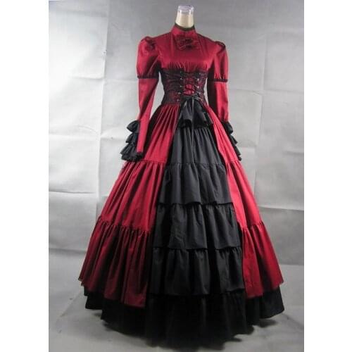 Lolita of Vitoria Gothic Palace ball Dress Operatic long dress Halloween princess cosplay costumes