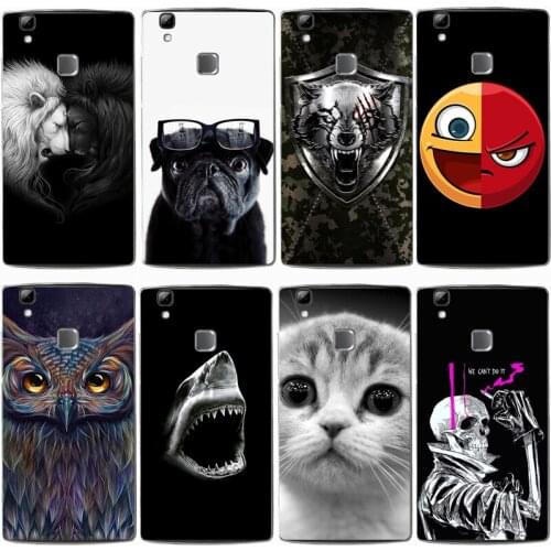 For DOOGEE X5 MAX Case Rose Wolf Cute Patterned Cover Soft Silicon Phone Case for Doogee X5 Max Top Quality