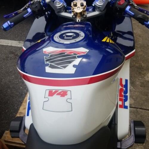 For Honda VFR 800 V4 Interceptor 1998-2012 Motorcycle 3D Tank Pad Protector Decal Sticker Case Tankp Stickers