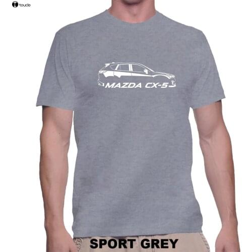 2019 Short Sleeve Cotton Man Clothing Japan Car CX5 CX-5 SUV Sporter Vintage Car Men and Women T-Shirt Multiple Color T Shirts