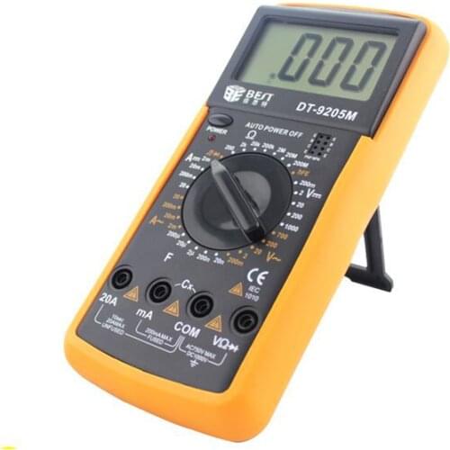 BEST DM-9205M multifunction digital multimeter ,Large screen 32 range, automatic shutdown, low prices..etc