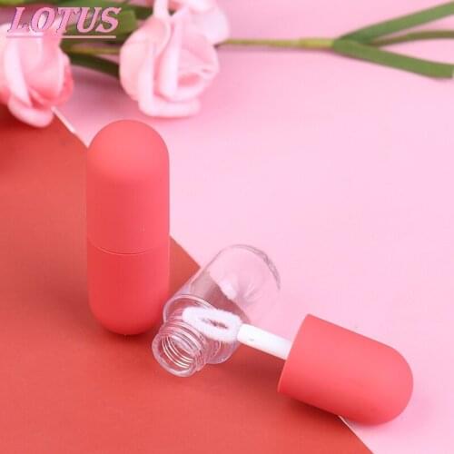 Hot Empty PE Lip Gloss Tubes Plastic Mini Sample Cosmetic Container 4.5ML 1pc