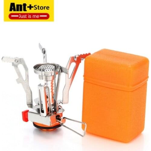 Mini Camping Stoves Folding Outdoor Gas Stove Portable Furnace Cooking Picnic Split Stoves Cooker Burners Camping Stove