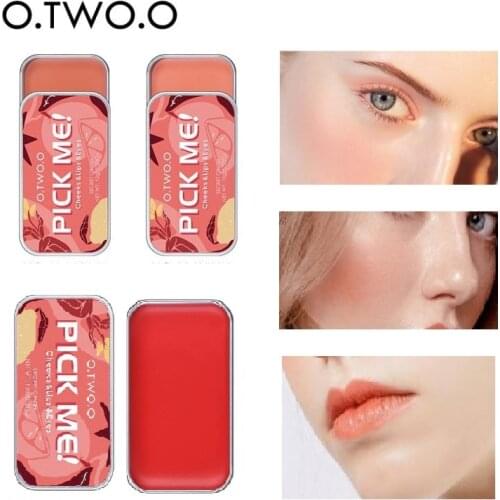 3-in-1 Multifunctional Blush Makeup Palette Lipstick Eye Shadow Cosmestics Professional Blush Contour Shadow Maquillage TSLM1