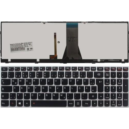 NEW German Keyboard for Lenovo G50-70 G50-70M B50 G50-70AT B50-70 B50-80 Z70-80 GR Backlit laptop keyboard silver