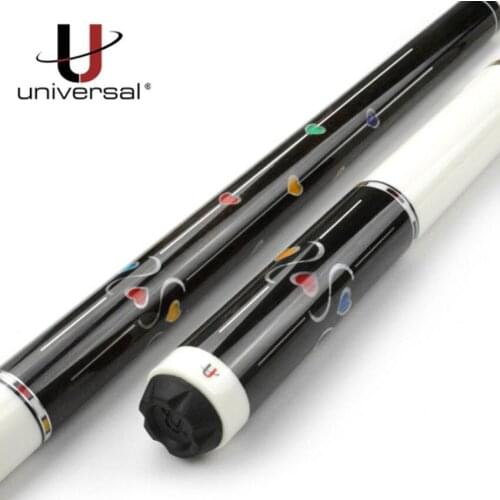 New Universal Sculpture Pool Cue Stick Kit Billiard 12.75mm Tip UN111-12 Black 8 with Protector Handmade Durable China 2019