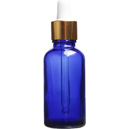 Blue Essential Oil Liquid Container Leakproof Glass Dropper Bottle Instrument