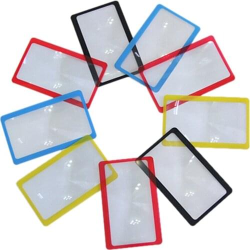 5 Pieces / Lot New Full Page Reading Aid Lens Magnifier Sheet Magnifying Glass