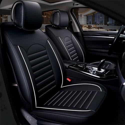 Waterproof Leather Car Seat Cover Protector Mat Universal 3D Arround Front Backrest Breathable Auto Seat Cushion Protector Pad