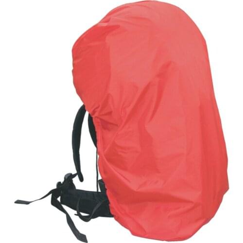 Backpack Cover Nylon Waterproof impermeable Large Size with Drawstring including Pouch Dustproof Ultralight Portable Hiking Tool