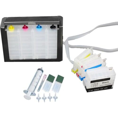 UP 1set Luxury CISS compatible for HP 954 954xl For OfficeJet Pro 7740 8210 8710 8720 8730 Printer WITH ARC chips