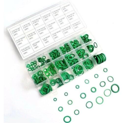 270 Pcs/box Rubber Air Conditioning Refrigerant Ring Sets Car tools 18 SizesAir Conditioning O Rings Car Auto Repair Tools