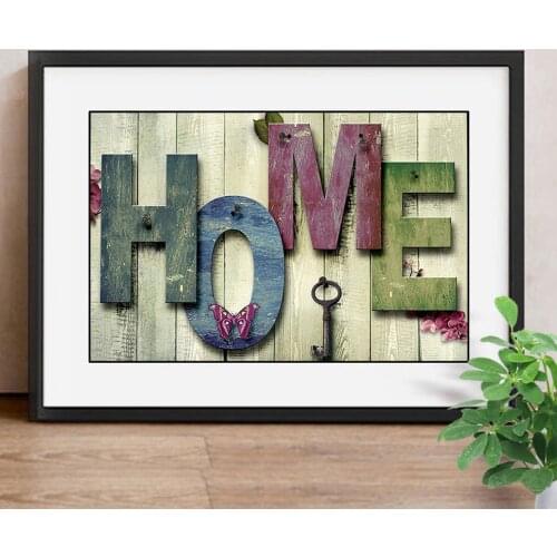 Diamond Painting Home Living Room Decoration Round Full Drill Diamond Embroidery Cross Stitch Mosaic Garden Decoration