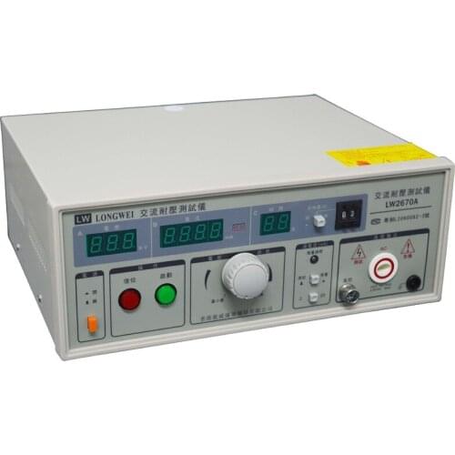 High Quality Professional Digital Pressure Tester AC 0-5KV Voltage Pressure Tester 50Hz Sinusoidal Waveform AC Pressure Tester