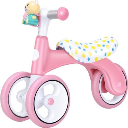 Baby Balance Bike Toddler Walker Riding Toy with Silent Wheels Baby Walker Scooter Childrens Scooter Baby Balance Car 3Colors