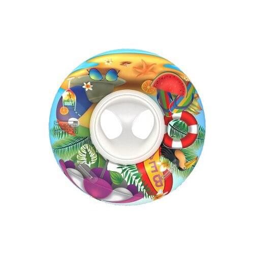 Baby swimming ring BB seat children T-shaped seat ring baby seat underarm 0-36 months PVC inflatable swimming ring