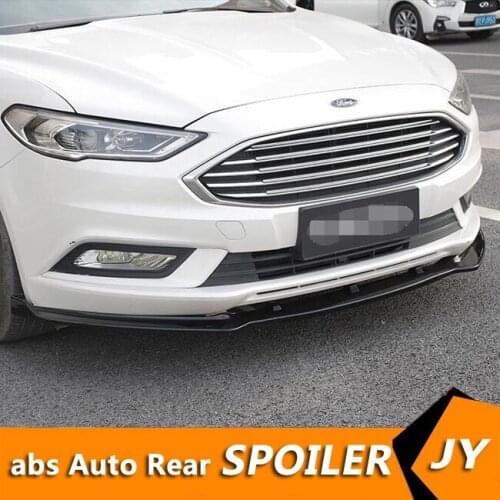 For FORD Mondeo ABS Rear Bumper Diffuser Protector For 2013-2015 Monde Body kit bumper rear Front shovel lip rear spoiler