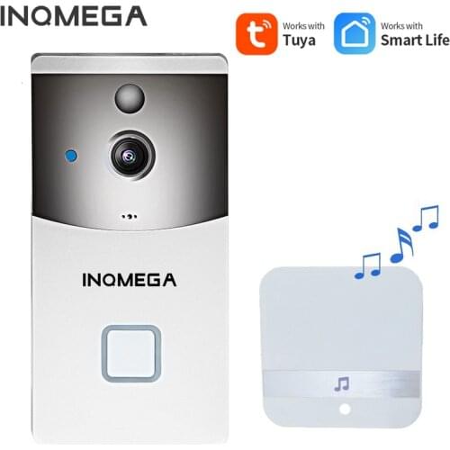INQMEGA Tuya Video Doorbell Wireless Phone Home Security Camera Doorbell Alarm Remote Control Night Vision smart wifi doorbell