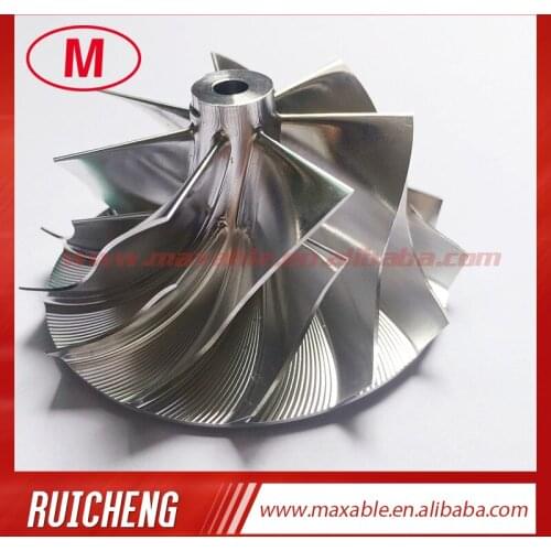 K16 reverse 7+7 blades 54.64/71.00mm Turbocharger Billet/milling/aluminum 2618 compressor wheel