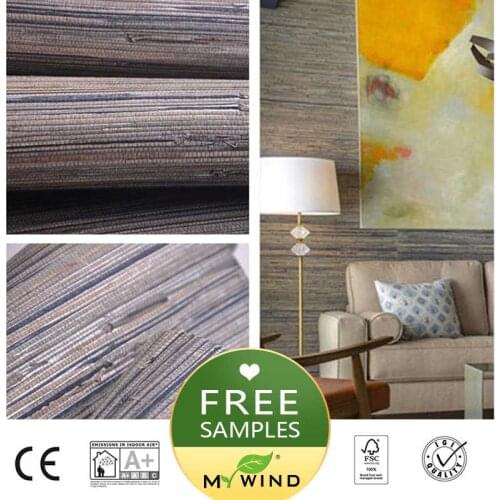 2019 MY WIND Grasscloth Wallpaper sea grass 3D wallpapers designs curtains luxury 3d mural fabric tv office wall paper