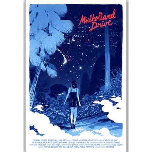 MQ1938 Mulholland Drive No.1 giclee Japan Anime Comic Movie Hot Art Poster Top Silk Light Canvas Home Decor Wall Picture Print