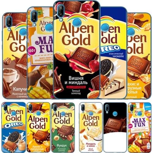 Alenka bar wonka chocolate Soft Silicone TPU Phone Case For Huawei P9 P10 P20 P30 Plus Pro Lite Psmart Y6 Y7 Prime Nova3 cover