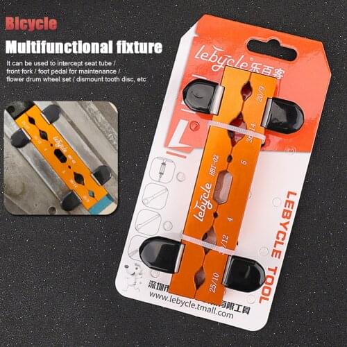 Bicycle Front Fork Hub MTB Bike Repair Tool Vise Clamp Shock Absorber Repair Clamp Fixture Cycling Accessories