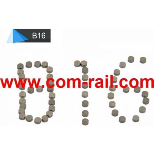 Injector adjusting shims B16, shim size: 0.90mm-1.30mm for 0445110# injector, each size 10pcs, total 410pcs