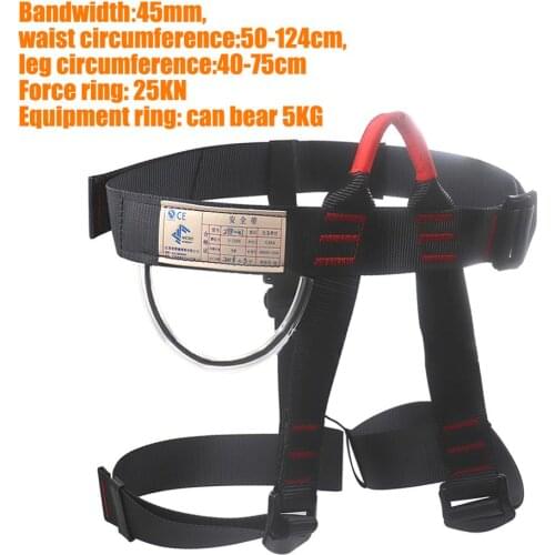 Climbing Harnesses Downhill Equipment for Outdoor Training Climbing Caving Rock Protective SeatBelts