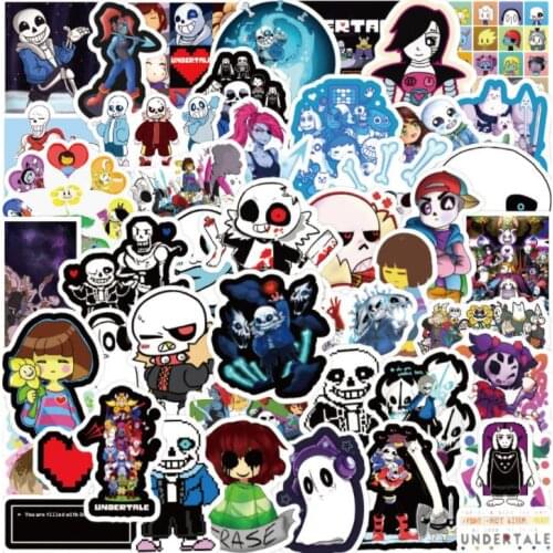 10/30/50Pcs game Under legends Graffiti Waterproof Skateboard Travel Suitcase Phone Laptop Luggage Stickers DIY Kids Girl Toy