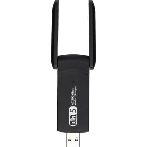 5pcs 1200Mbps USB Wifi Adapter Dual Band 2.4Ghz 5.8Ghz USB Wireless WiFi Network Card for Windows Mac OS Desktop Laptop